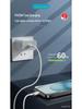 Mino 25W Dual Type-C Charger Set with C-L Cable for Apple, 3C Certified Fast Charging