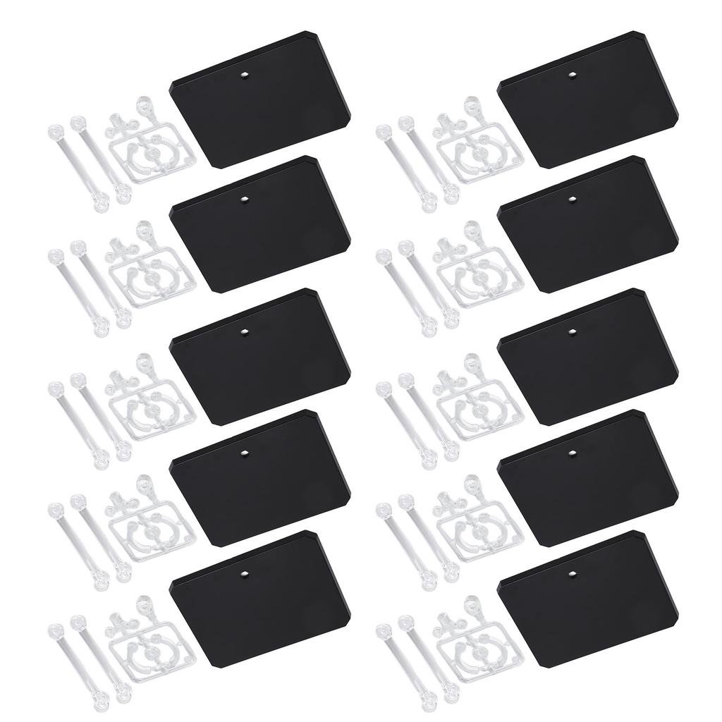 10Pcs Set Assembly Action Figure Display Holder Base Doll Model Support Stand with Accessories for