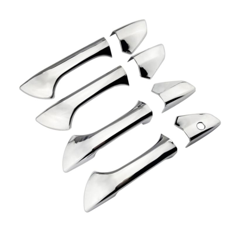 

Обновление для Honda Accord 8th 2008 2009 2010 2011 2012 хром/углеродная крышка дверной ручки автомобиля автозащелка наклейки серебряный