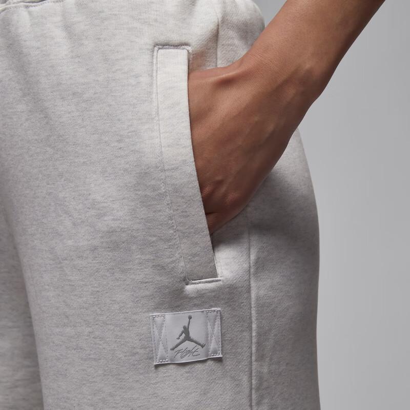 Nike Casual Lace-Up Solid Color Comfortable Knitted Sports Pants Women Pants Gray IB7040-051