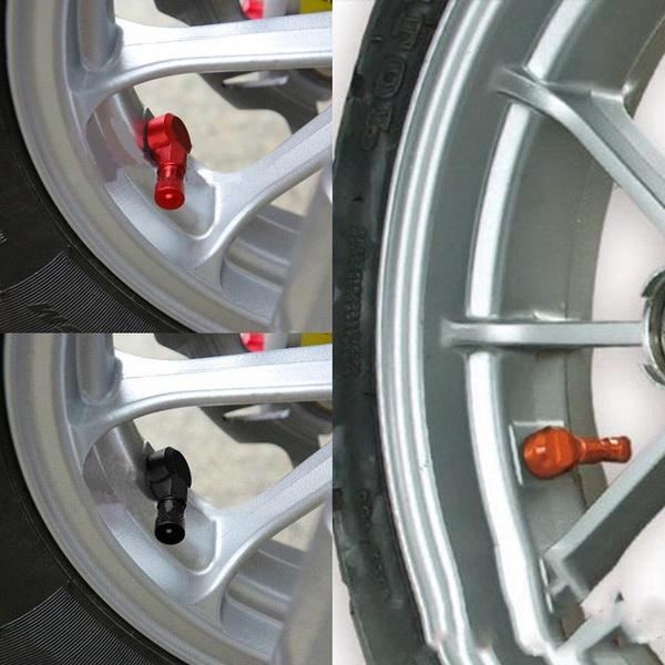 2 szt. CNC aluminiowy stop motocyklowy obręcz kolano 90 stopni kąt zawór motocykl koło opona dętka trzpień zaworu do obręczy koła części
