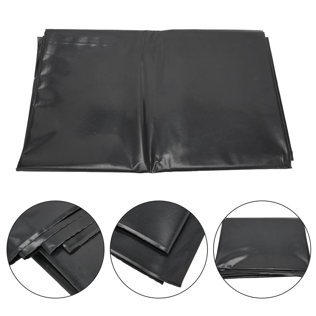 Waterproof Black Liner Film Fish Pond Liner HDPE Membrane Reinforced Gardens Pools Landscaping