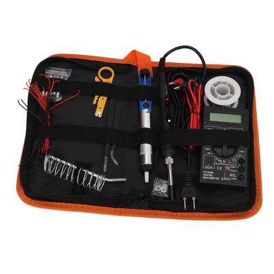 Soldering Iron Multimeter Kit 80W Digital Adjustable Temperature Electronics Welding Tools