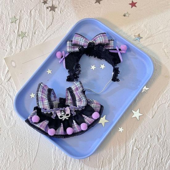 Baby Doll Clothes for 10cm Doll Mini Plush Doll Outfits Cute Dress-Up Outfit Doll Lover Collection Clothing for Fans