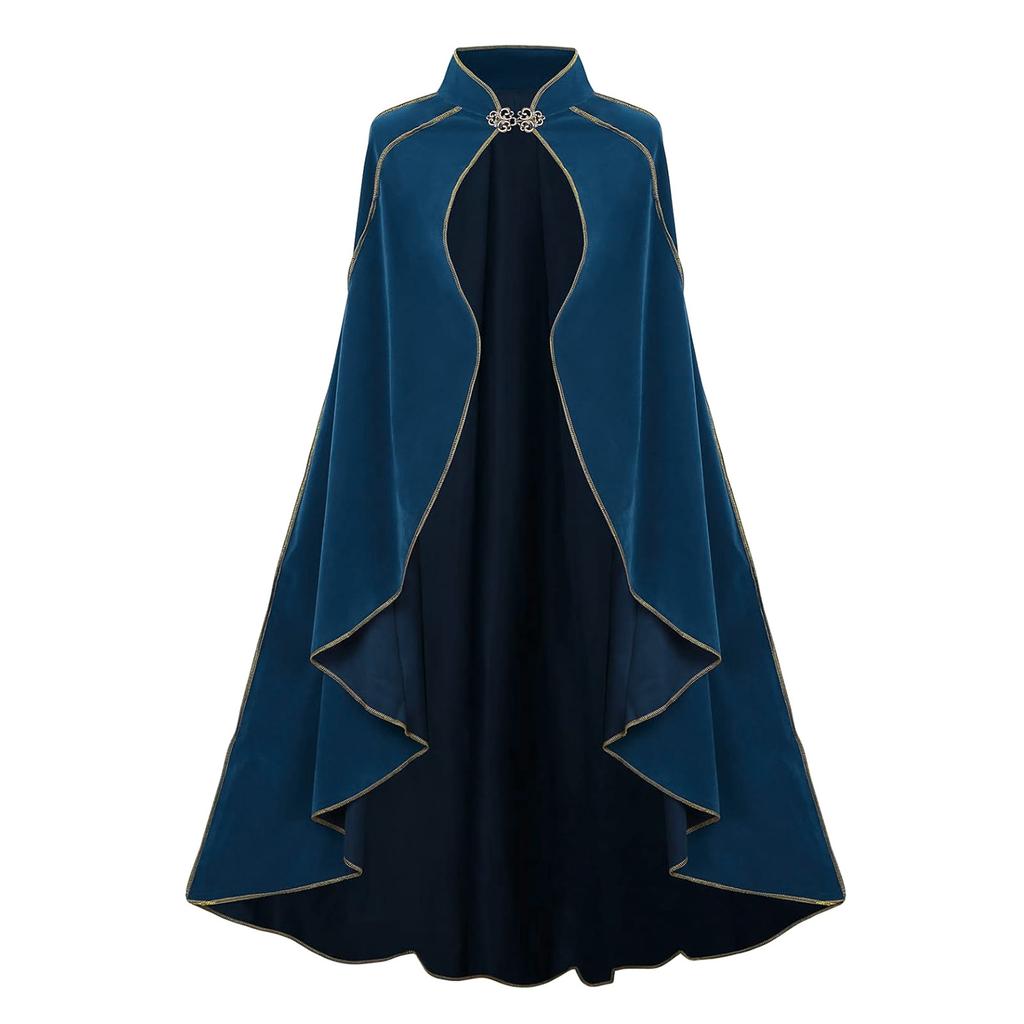Medieval Vampire Pirate Robe Old Ranger Costume Adults Women Fancy Party Men Halloween Cloak Cosplay Cape disfraz adulto 2025