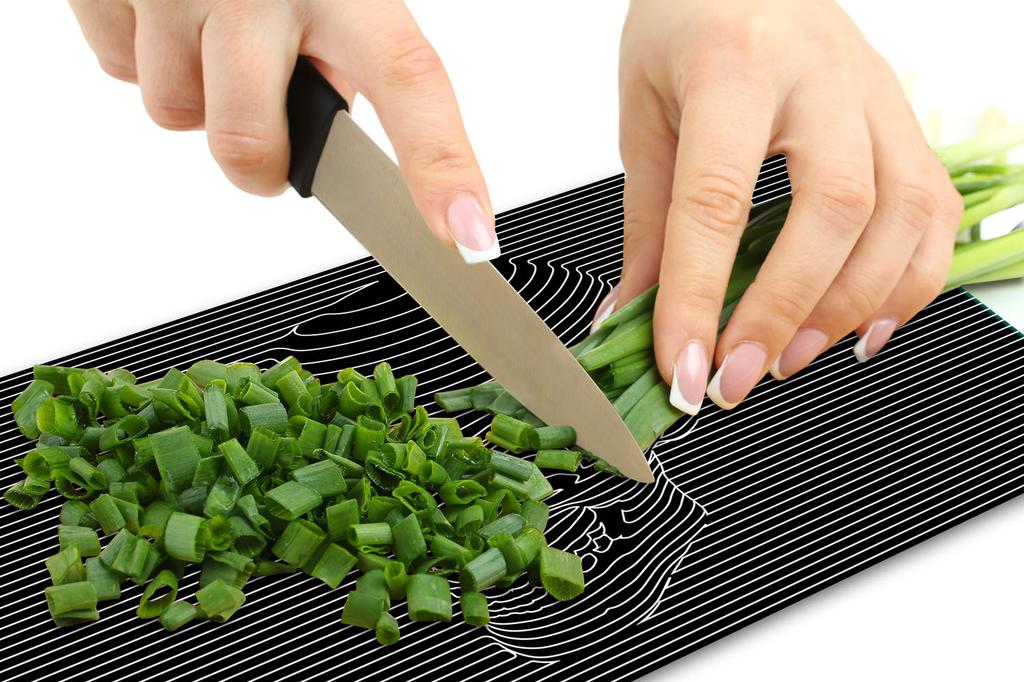 Glass Board Cutting Board 52X30 Black