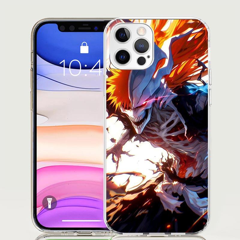 Kurosaki Ichigo Bleach Phone Case For iPhone 17 Air 16 15 Plus 11 14 Pro Max 13 Mini 12 7 8 + SE Pattern Art Customized Cover 17