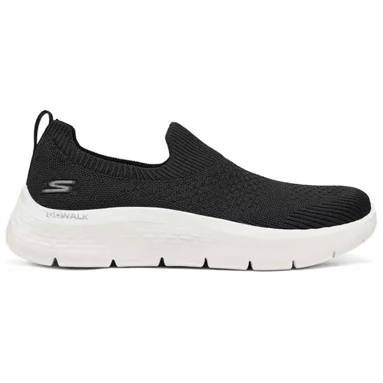 Skechers Go Walk Comfortable Simple Versatile Breathable Lightweight Low-Top Casual Shoes Women sneakers Black White 124833-BKW