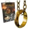 One Ring - The Lord of the Rings - Gold-plated Replica with Chain - Diameter 2 Cm