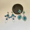Heavy Industry Palace Earrings for Women Baroque Style Retro Temperament Earrings with Tassels