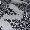 3m x 32cm Black French Chantilly Lace, Non-stretch Eyelash Lace Fabric for Sewing, Bra, Underwear, Lingerie, Dress, Garment, Crafting