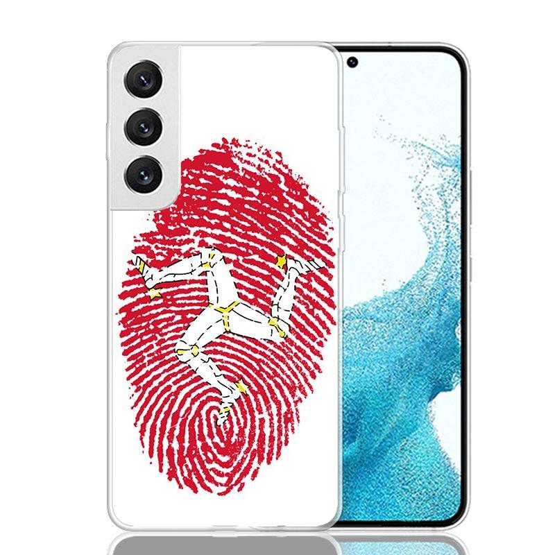 

Isle of Man Coat of Arms Phone Case For Samsung Galaxy S26 Ultra S23 S24 S25 Edge S20 FE S21 S22 Plus Soft Print Shell Cover Fun Samsung S23 Plus