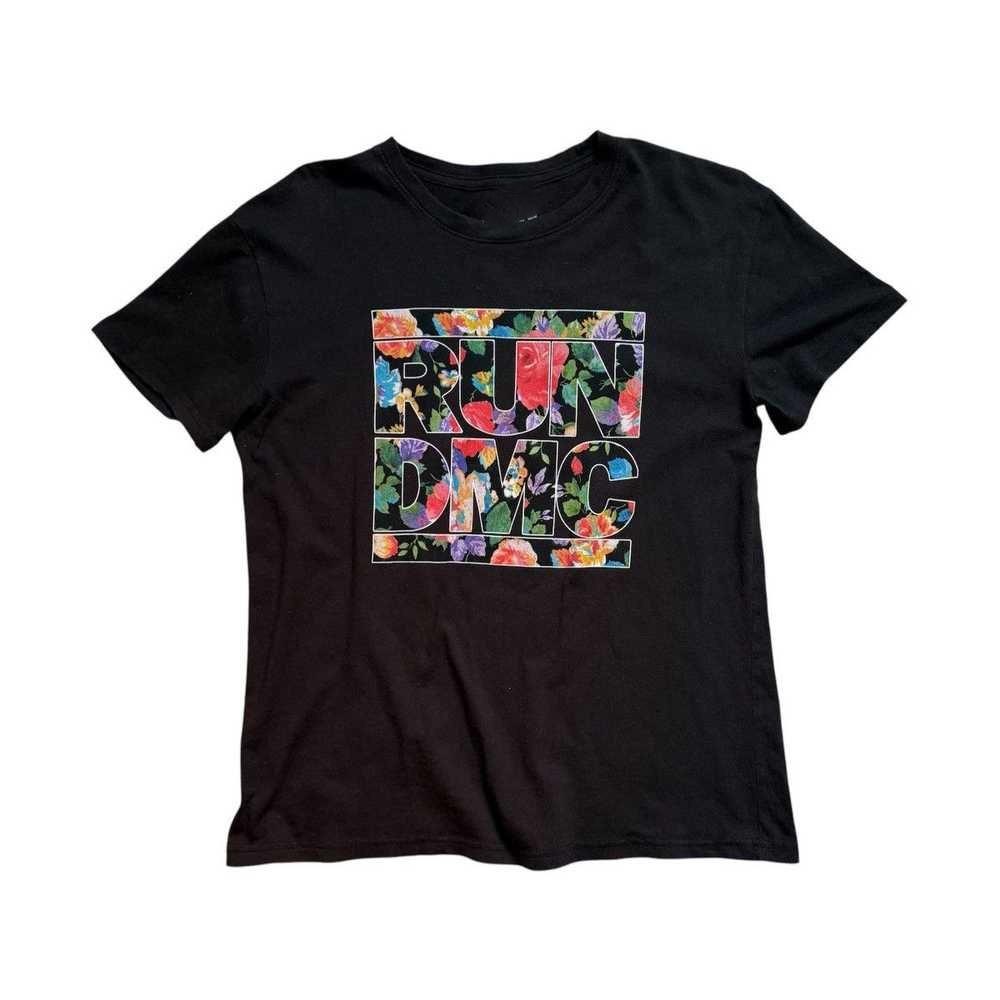 New! RUN DMC Band  Floral Shirt Unisex Concert S to 5XL MQ436 Unisex T-Shirt L