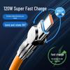 120W Super Fast Charging 180° Rotating Type-C Cable for Huawei Honor Android 6A