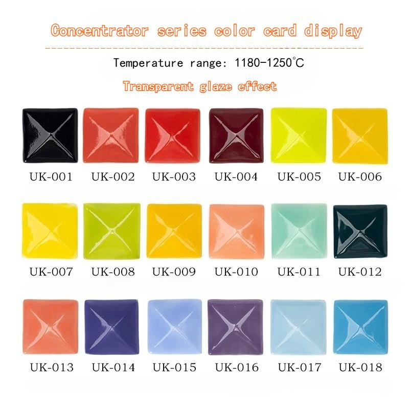 500ml Underglaze Color Concentrate Pottery Painted Pigment Strong Coverage Ceramic Bar Children's Hand-painted 1180-1250℃