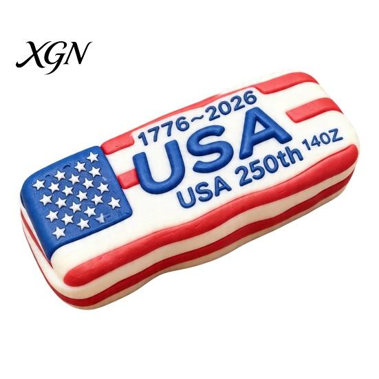 Stress Relief Squeeze Ball America 250th Anniversary Toy Patriotic USA Portable Reliever Sensory Fidget Pinch Party Favors