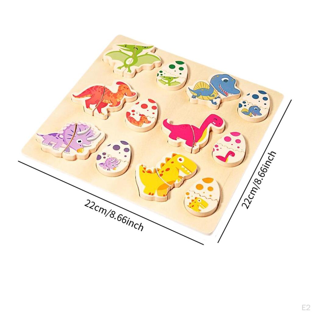 Wood Puzzles Toys for Kids Ages 3-5,Wooden Toys,Preschool Educational Toys,Toddlers