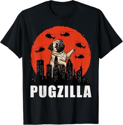 Mops T-Shirt Lustiger Mops Besitzer Pugzilla Hundeliebhaber Lustiges Geschenk Unisex T-Shirt