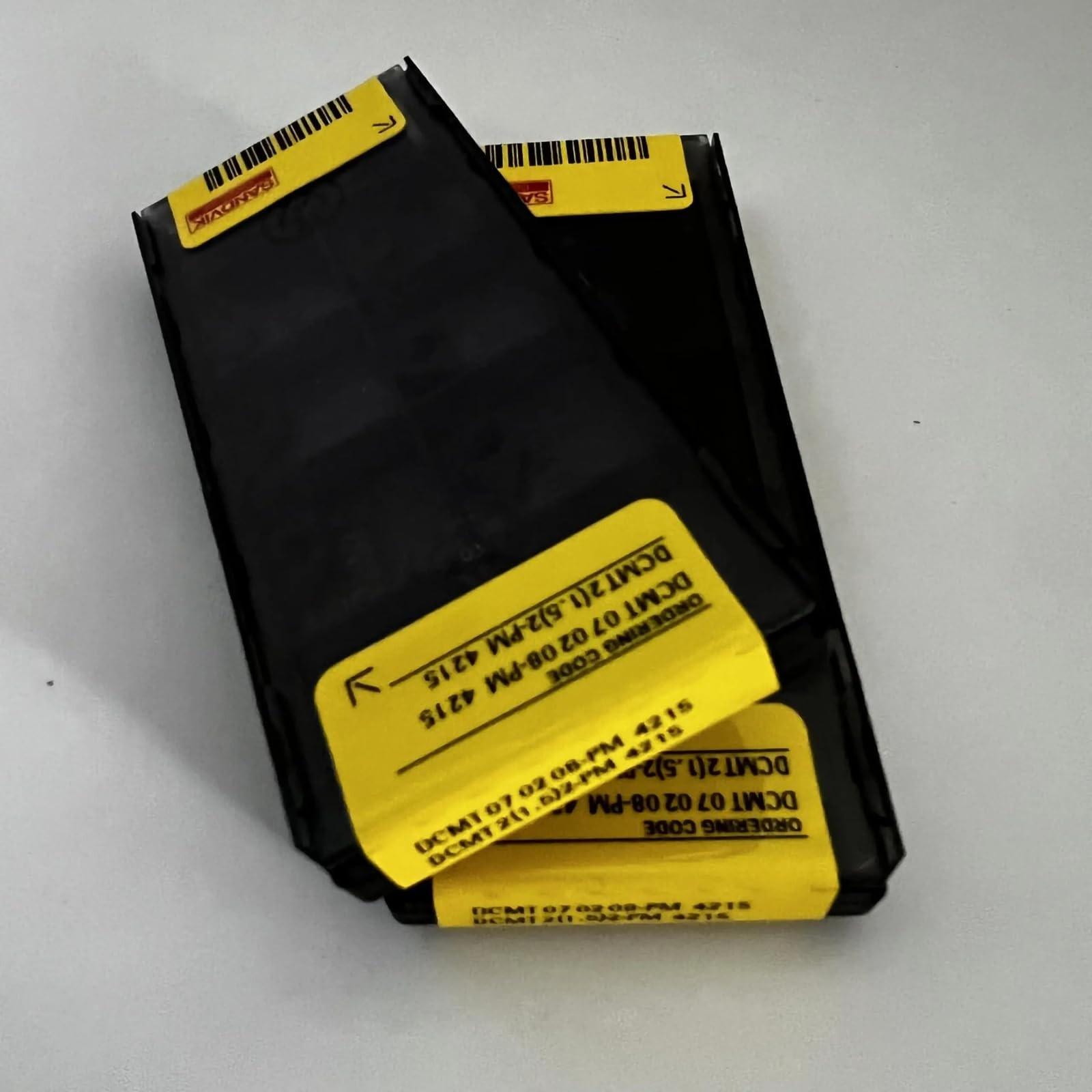 

Original Sandvik / DCMT070208-PM 4215 Carbide CNC Blade 10 PCS