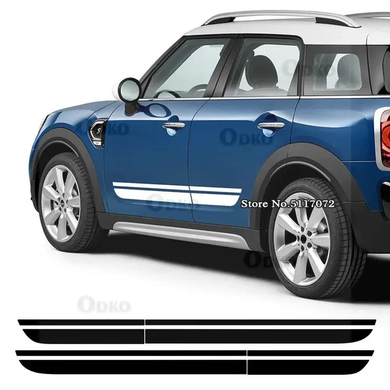 2pcs Car Styling Side Skirt Stripes
