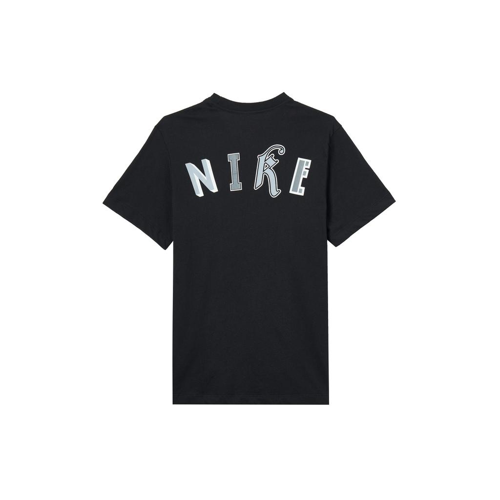 Nike T Shirts Men's Black Crew Neck Moderate Straight Fit FD0047-010