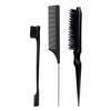 3/12Pcs Double Sided Hair Edge Brush Set Hair Styling Comb Control Brush Accessories Hairline Brush Comb Styling Partition Comb