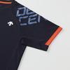 DESCENTE Volleyball Short Sleeve Easy to Move Raglan for Men and Club NV00 Shirt, Moisture-Wicking, Quick-Drying, Breathable, in, Sleeves, Women,