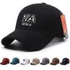 New Embroidery Ball Baseball Cap Sports Sunscreen Men's and Women's Sun Hats Breathable Versatile Casual Duck Tongue