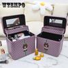 Cosmetic Box Female Large Capacity Portable Cosmetic Bag Size Cosmetic Storage Box