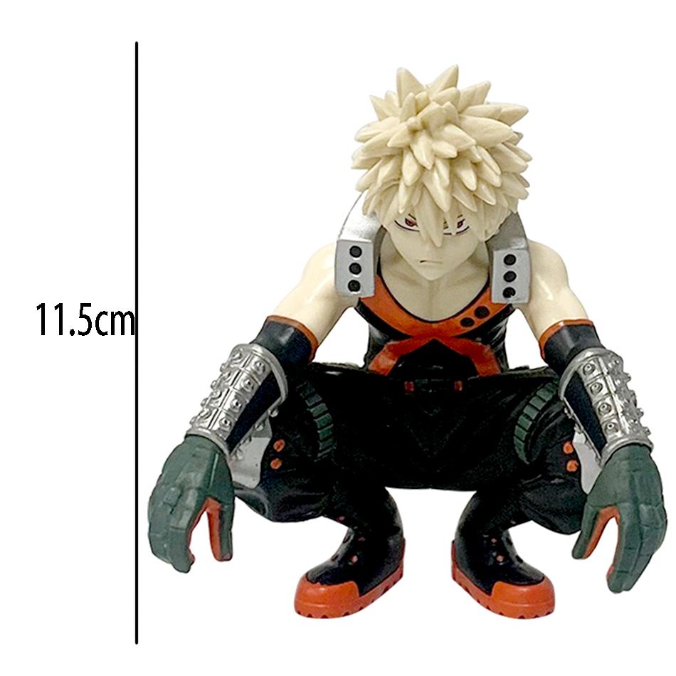 New  Anime Figure So Bakugou Boku Izuku Duke Pvc Action Four Figures Sitting Posture Series Collection Model