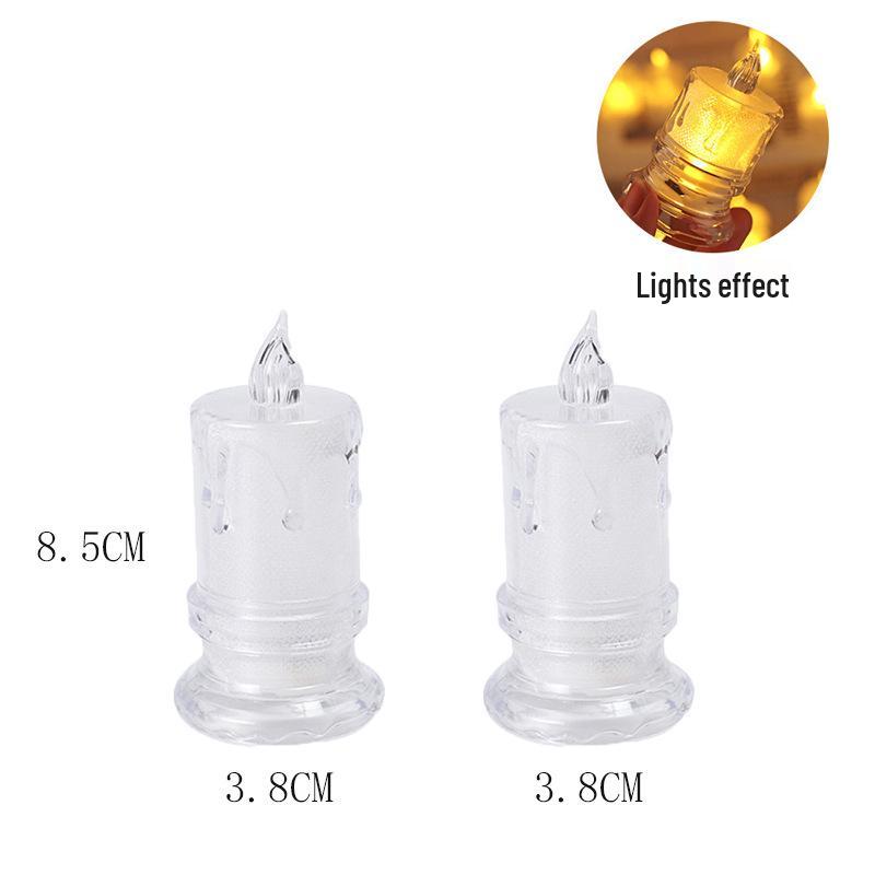 European Style Scented Candle Lamp for Romantic Ambiance and Warm Lighting