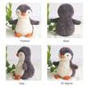 Bambola di Peluche Pinguino Superficie Liscia Sensazione Granulare Sedere Non Deformante Carino Giocattolo di Peluche Pinguino per Bambini