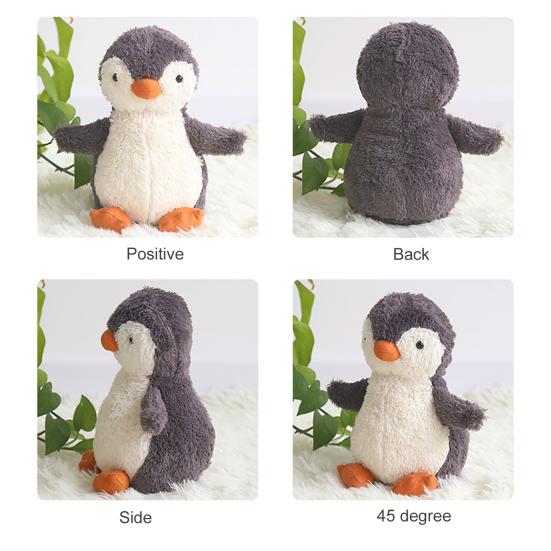 Bambola di Peluche Pinguino Superficie Liscia Sensazione Granulare Sedere Non Deformante Carino Giocattolo di Peluche Pinguino per Bambini