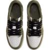 Zapatillas Air Jordan 1 Low GS Medium Olive para Niños Verde Negro Summit-White HQ6999-200