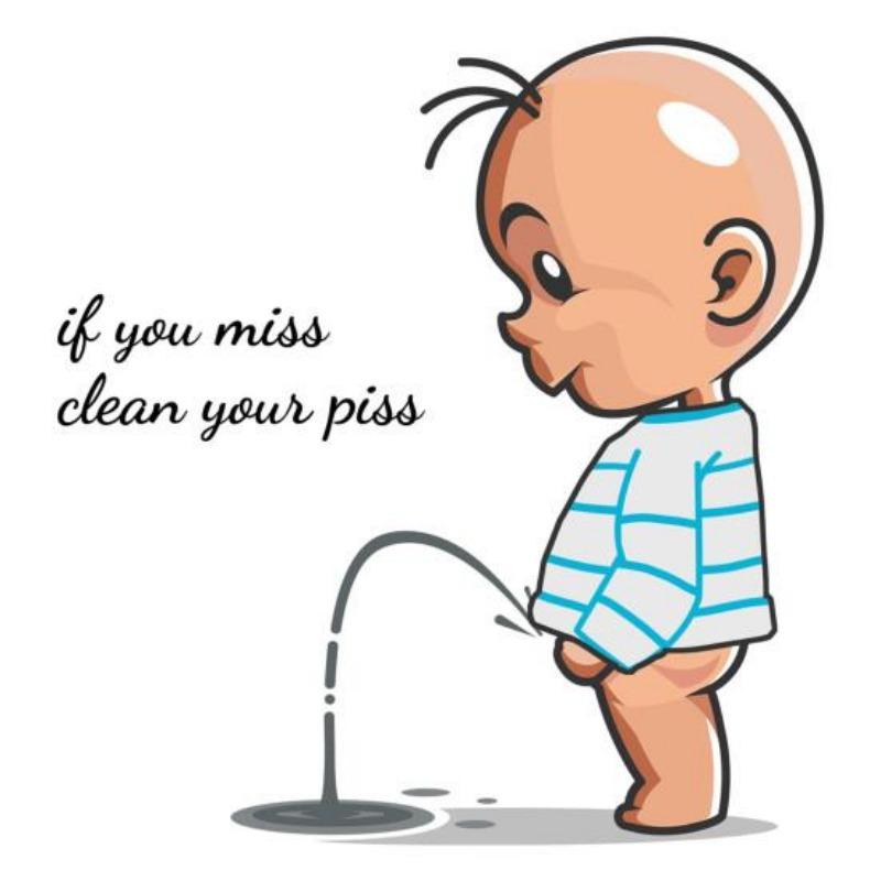 Sticker Decal Waterproof Lovely Adorable Creative Novelty Decorative PVC Child Pee Toilet Decal Household Supplies