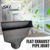 160mm AC Exhaust Hose Adapter Air Conditioning for Window, Conditioner Window Noise Reducing Vent Connector Nozzle, 3D Printed Coupler