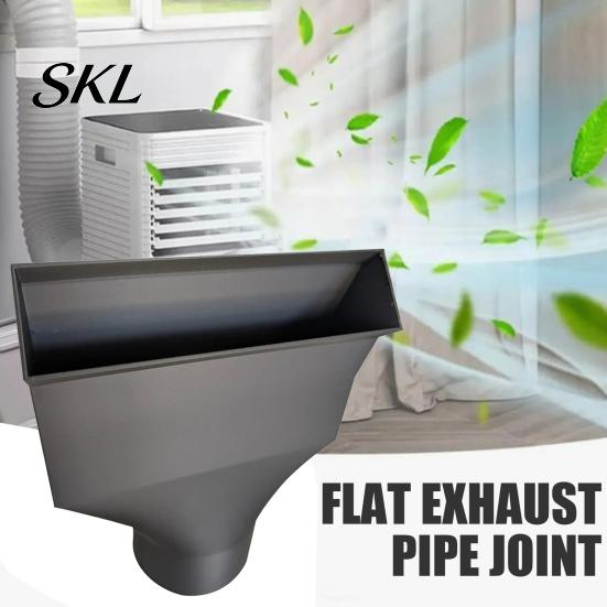 160mm AC Exhaust Hose Adapter Air Conditioning for Window, Conditioner Window Noise Reducing Vent Connector Nozzle, 3D Printed Coupler
