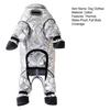 Dog Snow Suit Full Body Dog Jacket Reflective Quilted Jumpsuit Thermal Dog Snowsuit with Paw Protectors Warm Winter Coat for Cold Weather Outdoor