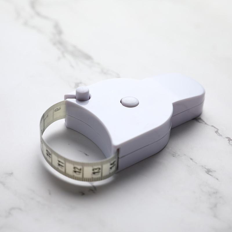 One-Click Automatic Recovery Retractable Body Measuring Ruler Sewing Cloth Tailor Tape Measure Protable