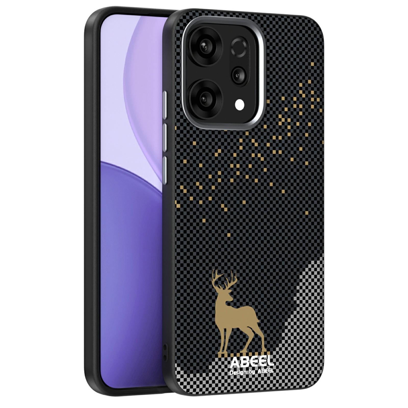 

ABEEL For Oppo Reno14 Pro 5G Case Compatible with MagSafe Ultra Slim PC TPU Phone Back Cover Deer