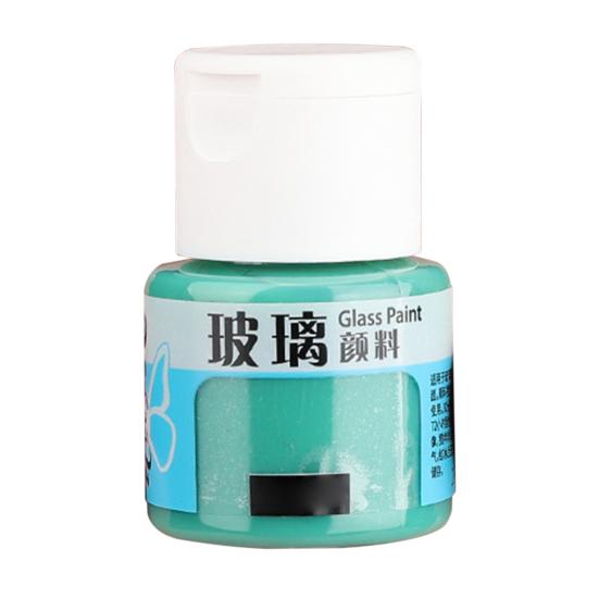 20ml Safe Healthy Glass Paint Vibrant Color Siliceous Glass-Color Paint Wine Bottle Ceramic Glass Pigment
