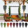 Artificial Plant Hanging Giant Flowers Lavender Vine Decorative Fake Plant Wedding Decor Balcony Garden Decoration