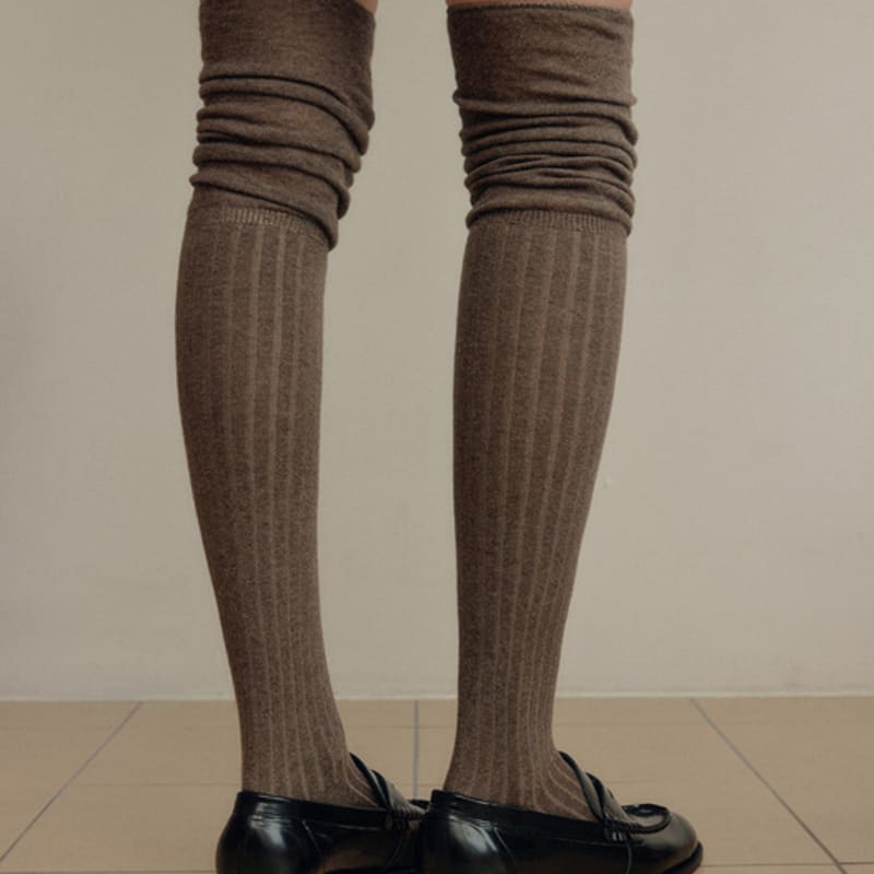 LOOKAST Soft Over Knee Socks / SOFT OVER KNEE SOCKS_5colors