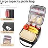 Large Capacity Lunch Bag Waterproof Lunch Pail Meal Bags Durable Insulated Lunch Box  Office