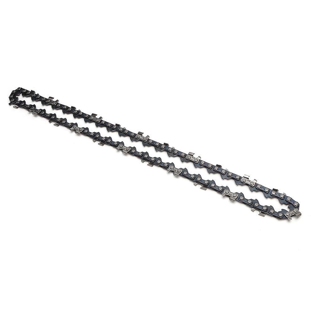 4/6/8/12 Inch Metal Chainsaw Chain 45 Drive Links 3/8inch Pitch Chainsaw Blades Electric Saw Accessory for Wood Branch Cutting