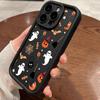 Halloween Happy Ghost Soft Silicone Case For Samsung Galaxy S21 S22 S23 S24 FE Plus S25 Ultra A15 A35 A54 A55 Soft Cover