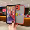 Roztomilý herní obal na telefon Pac-Man pro iPhone 13 12 11 Mini Pro Max XS X Max XR 8 7 Plus SE 2022 Obal na telefon v barvě kůže