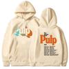 You Deserve More Tour 2025 Hoodies Pulp Band Graphic Printing Sweatshirts Long Sleeve Men Women Pullovers Grunge Fashion Hoodie
