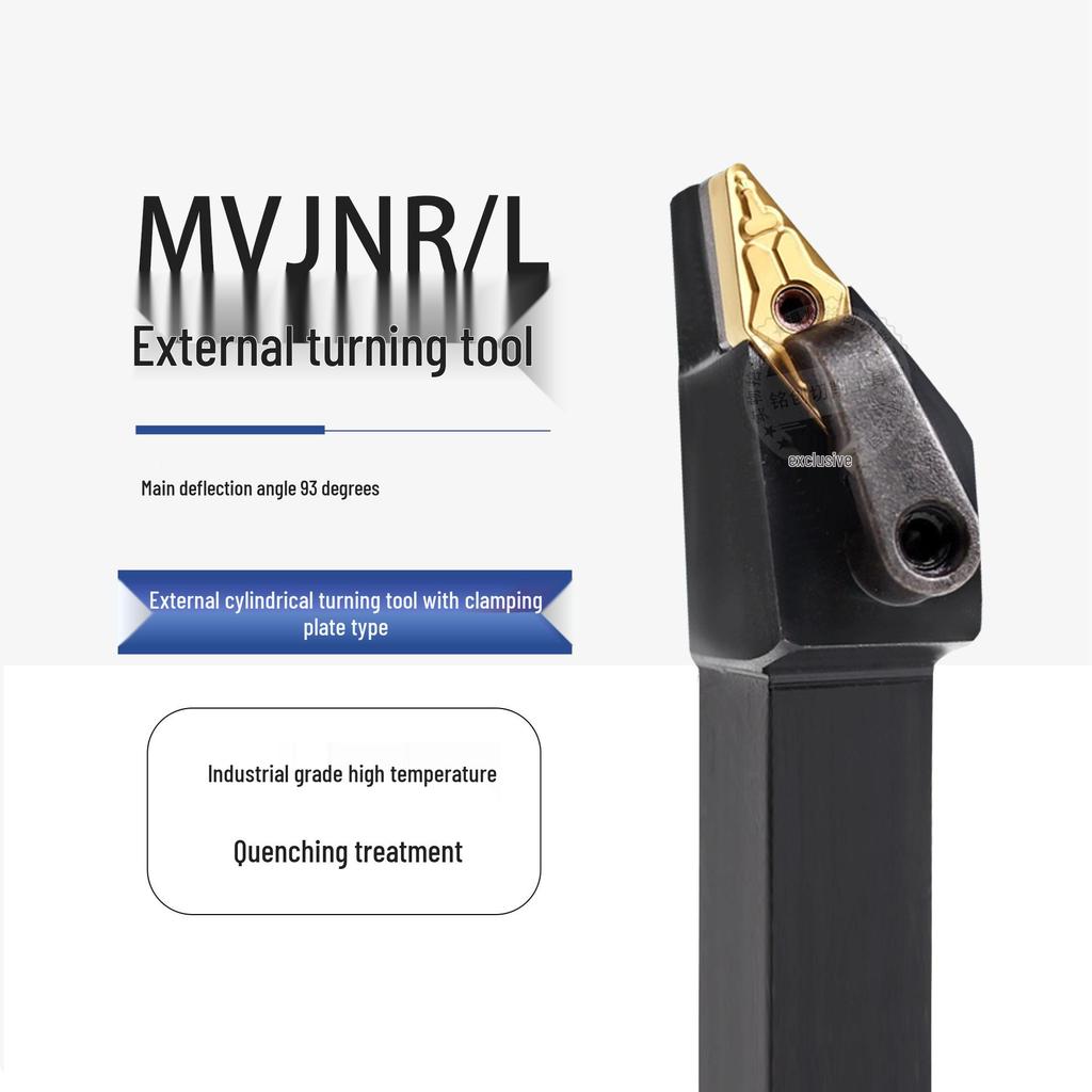 92° CNC Lathe External Turning Tool Holder (MVJNR1616K16/2020K16)