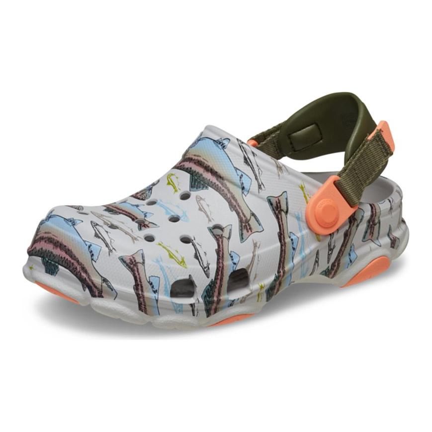 Crocs Versatile Comfortable Non-Slip Childrens Sandals Kids Sandals Gray 210032-1FT